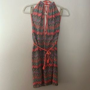 NWOT Luli Fama Front Row Mini Dress Sz Large